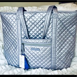 Vera Bradley Iconic Tote - NWT lavender pearl